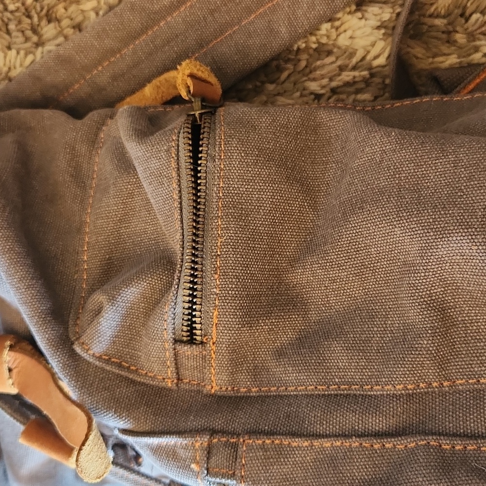 Canvas backpack - Picture 4 of 8